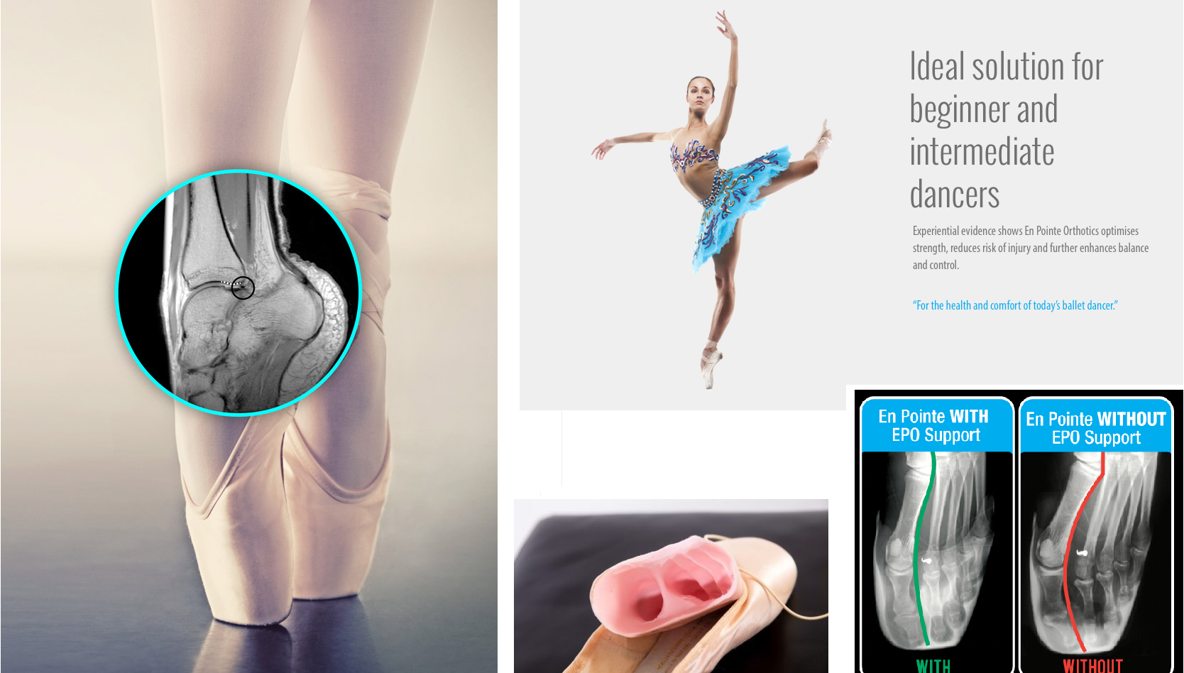 En Pointe Care Orthotics Frequently 